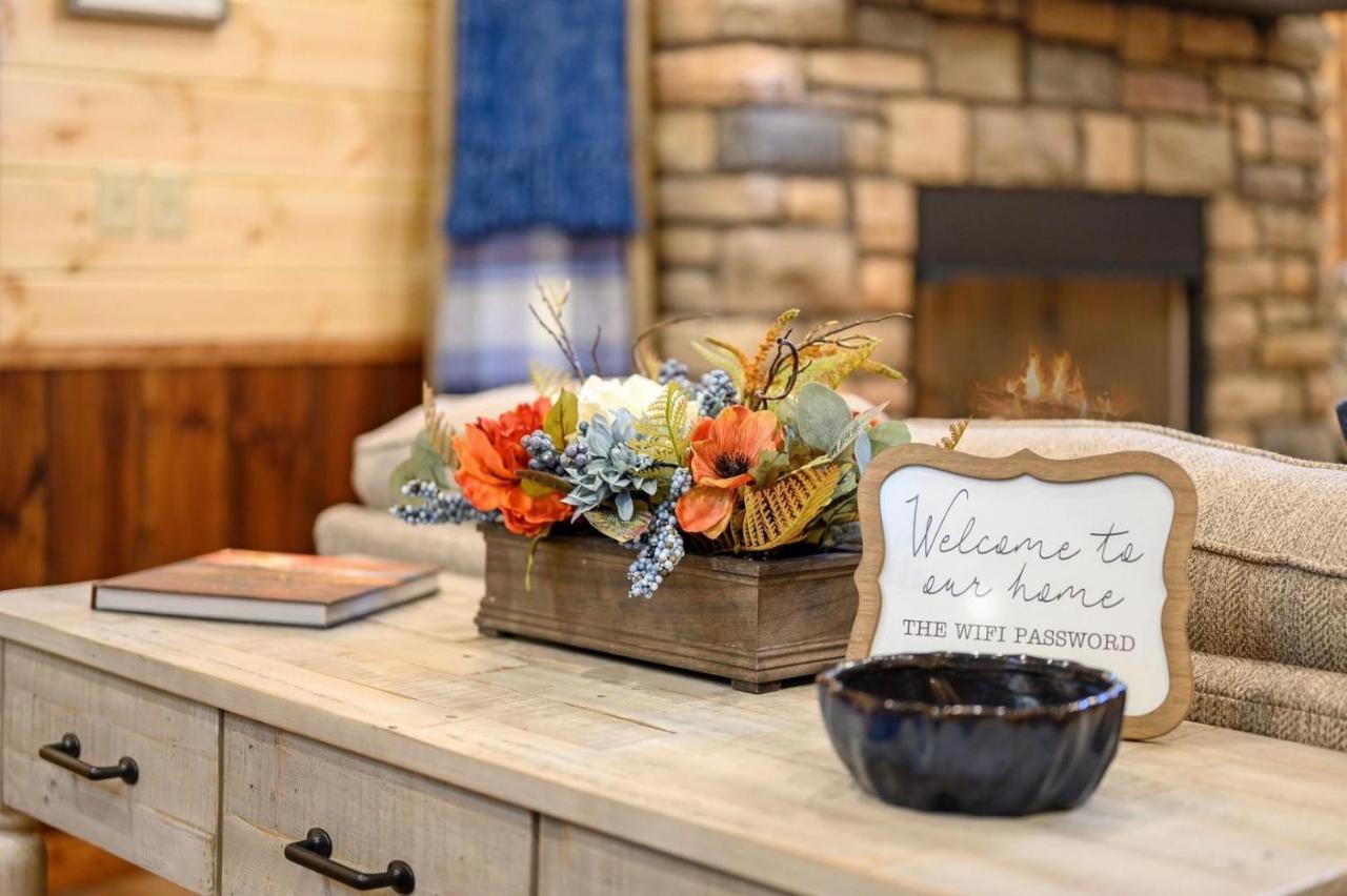 Large Luxury 2Br Cabin W Hot Tub Double Trouble Was Designed For Fun Comfort And Memories Minutes From Buzzling Hochatown And Beautiful Beaver Bend State Park Broken Bow Ngoại thất bức ảnh