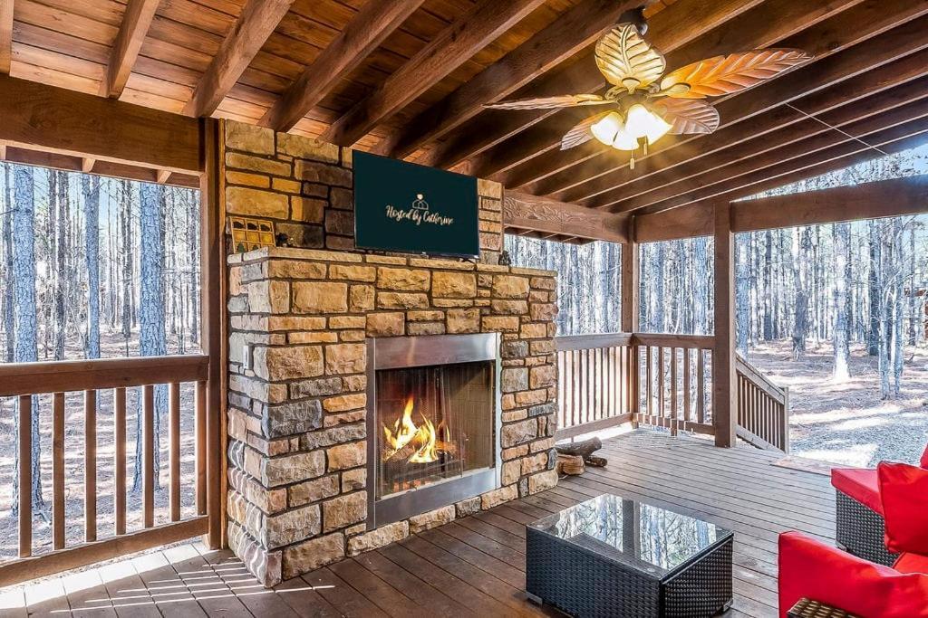 Large Luxury 2Br Cabin W Hot Tub Double Trouble Was Designed For Fun Comfort And Memories Minutes From Buzzling Hochatown And Beautiful Beaver Bend State Park Broken Bow Ngoại thất bức ảnh