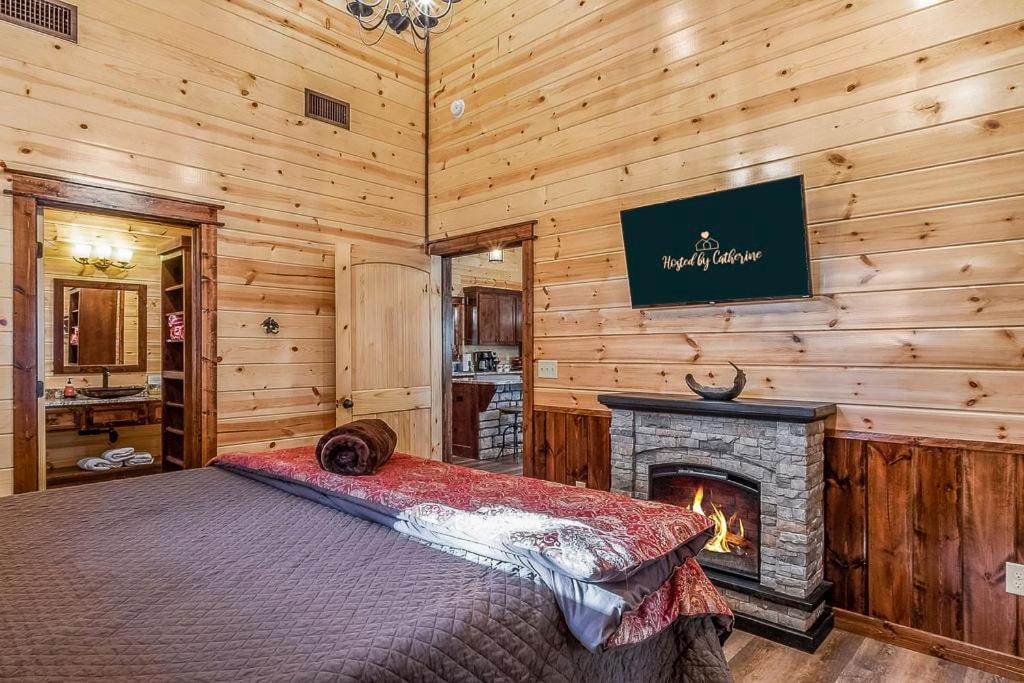 Large Luxury 2Br Cabin W Hot Tub Double Trouble Was Designed For Fun Comfort And Memories Minutes From Buzzling Hochatown And Beautiful Beaver Bend State Park Broken Bow Ngoại thất bức ảnh